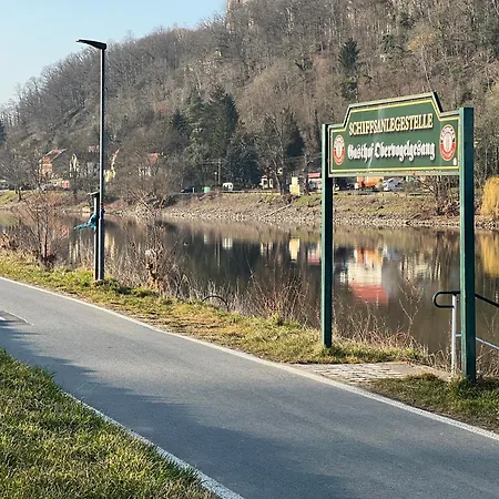 Am Elberadweg Mit Sauna & Kamin - Natur, Erholung & S-bahn-anbindung - Saxon Oase Appartement Pirna