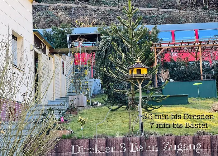 Appartement Am Elberadweg Mit Sauna & Kamin - Natur, Erholung & S-bahn-anbindung - Saxon Oase *