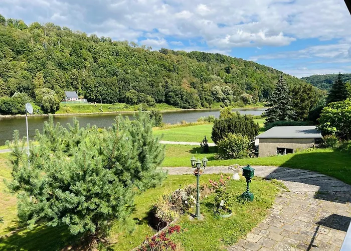 Appartement Am Elberadweg Mit Sauna & Kamin - Natur, Erholung & S-bahn-anbindung - Saxon Oase